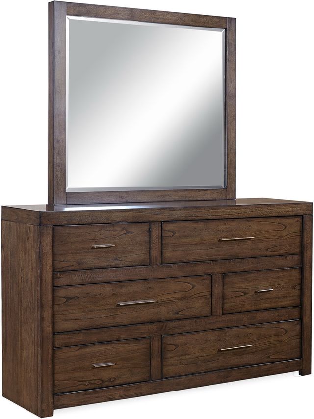 aspenhome® Modern Loft Brownstone Dresser-2