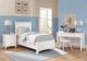 Vaughan-Bassett Bonanza White Full Mansion Storage Bed-2