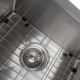 ZLINE Niseko 36" Satin Stainless Steel Farmhouse Apron Mount Double Bowl Kitchen Sink with Bottom Grid-4
