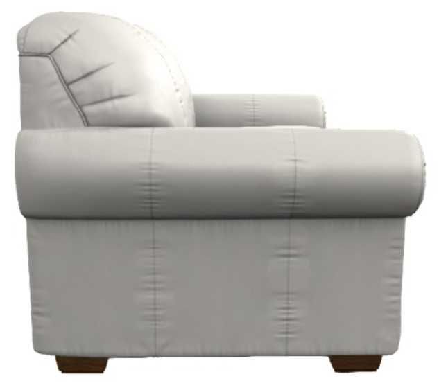 La-Z-Boy® Mackenzie Ivory Leather Loveseat-3
