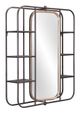 Zuo Modern Alice Gray Mirror with Shelves-2