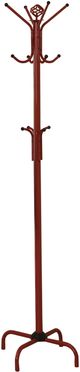 Monarch Specialties Inc. 70" Red Metal Coat rack-0