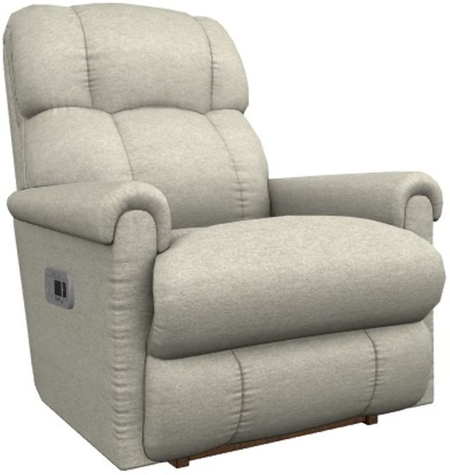 La-Z-Boy® Pinnacle Antique Power Rocking Recliner with Headrest-0