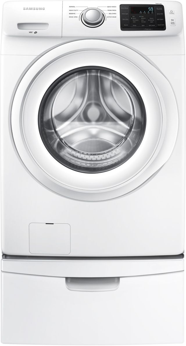 Samsung 4.2 Cu. Ft. White Front Load Washer-0