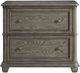 Riverside Furniture Sloane Gray Wash Lateral File Cabinet-1