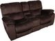Porter International Designs Ramsey Chocolate Triple Power Reclining Loveseat-0