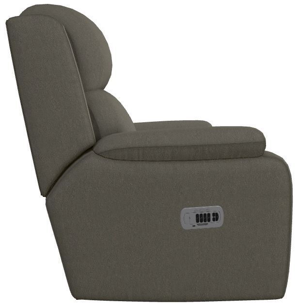 La-Z-Boy® Dorian Smoke Power Rocking Recliner with Headrest and Lumbar-2