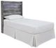 Signature Design by Ashley® Baystorm Gray Twin Panel Headboard-2