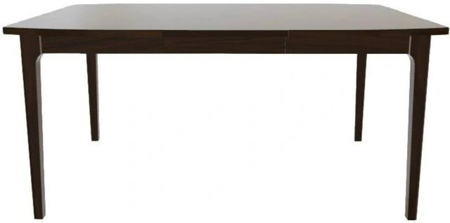 Mavin Customizable 48" x 48" Boat Extendable Dining Table with 18" Leaf-1