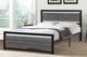 Titus Furniture Black 39" Twin Platform Bed-1