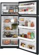 GE® 28" 17.5 Cu. Ft. ENERGY STAR® Black Top Freezer Refrigerator-3