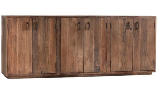 Classic Home Cleo Natural 6-Door Buffet -0