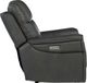 Hooker® Furniture MS Lyra Sahara Dorian Gray Zero Gravity Power Recliner with Power Headrest and Lumber-2