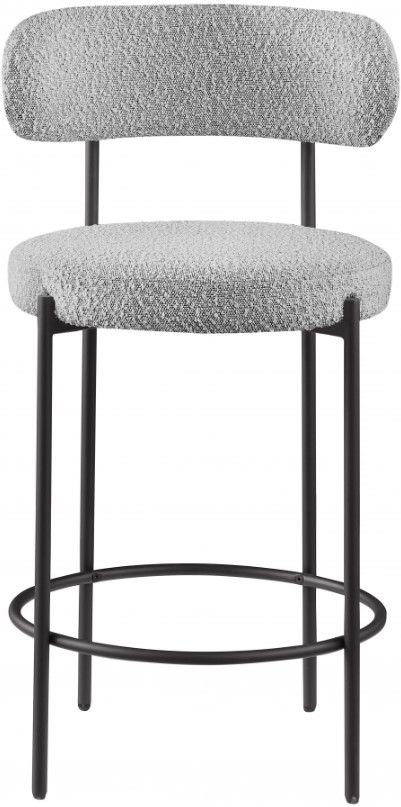 Meridian Furniture Beacon Gray Counter Stool-1