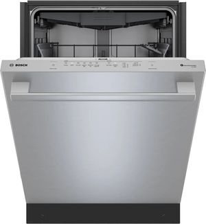 Bosch 800 Series 24 Anti-Fingerprint Stainless Steel Top Control Built-In Dishwasher