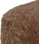 Four Hands Joey Amber Shearling Ottoman-5