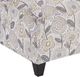 Fusion Furniture Vandy Dayflower Haze Cocktail Ottoman-2