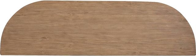 Magnussen Home® Hayden Golden Oat Demilune Sofa Table-4