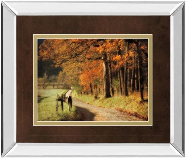 Classy Living D. Burt Autumns Morning Light 34" Wall Art-0