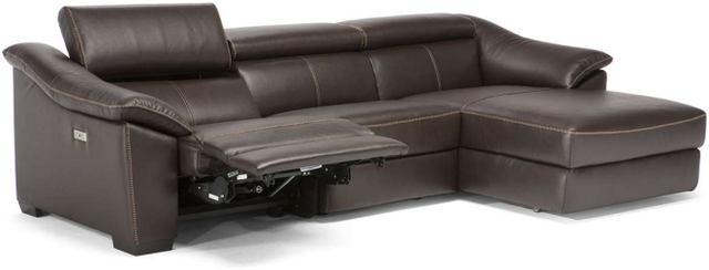 Natuzzi Editions Emozione 3-Piece Power Reclining Right-Arm Facing