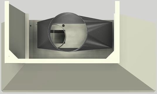 Vent-A-Hood® Premier Magic Lung® 60" Biscuit Wall Mounted Range Hood-4