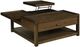 Hammary® Nyles Cocoa Square Lift Top Coffee Table-2