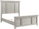 Homelegance® Providence Light Gray California King Panel Bed-4