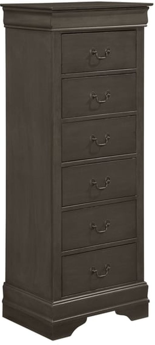 Mazin Furniture Mayville Gray Lingerie Chest-1