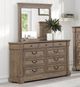 Furniture of America® Sheringham Weathered Gray Dresser-1