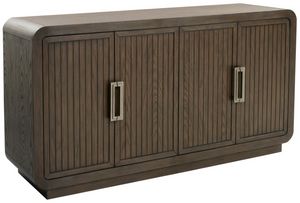 front view of the Flexsteel® Athens Brown Buffet