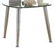 Furniture of America® Delany Chrome End Table-0