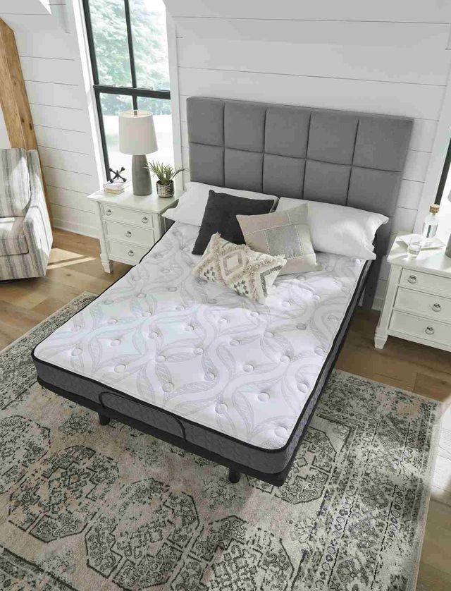 Sierra Sleep® by Ashley® 8" Bonnell Hybrid Firm Tight Top Queen Mattress in a Box-6