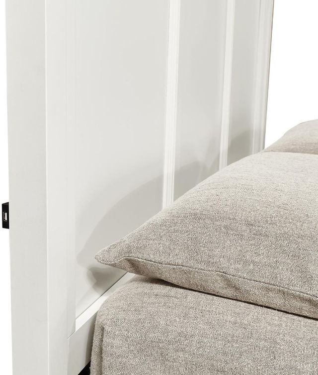 aspenhome® Cambridge White King Panel Bed-1