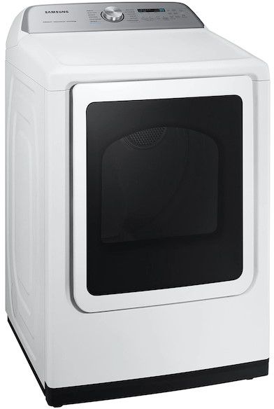 Samsung 7.4 Cu. Ft. White Electric Dryer-4