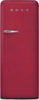 Smeg 50's Style 24" 9.5 Cu. Ft. Matt Ruby Red Compact Refrigerator-0