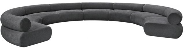 Meridian Furniture Bale 8-Piece Gray Modular Sectional-0