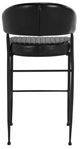Classic Home Umbria Black/Midnight Raven 30" Bar Stool-4
