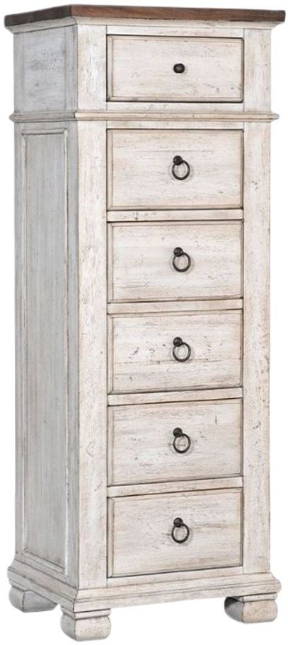 Napa Furniture Design Belmont White Lingerie Chest-0