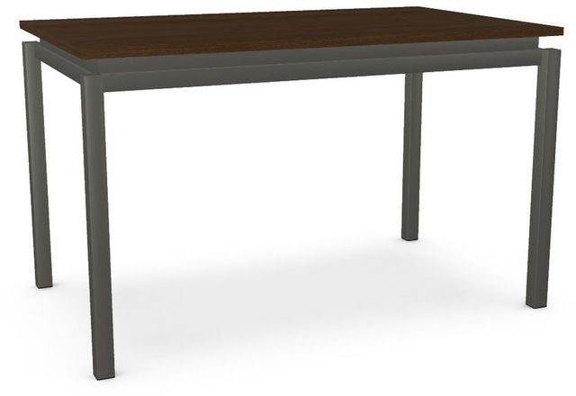 Amisco Robert Walnut Veneer Counter Table-0