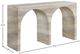 Meridian Furniture Faenza Travertine Console Table-2