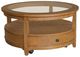 Magnussen Home® Durant Honey Brown Cocktail Table with Casters-0