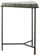 Century® Compositions Glass Top Drinks Table with Bronze Metal Base-0