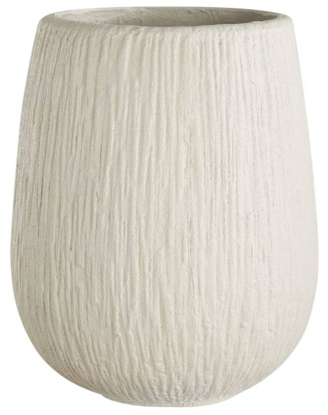 Uttermost® Rustic Ridge Off-White Indoor-Outdoor Planter-0