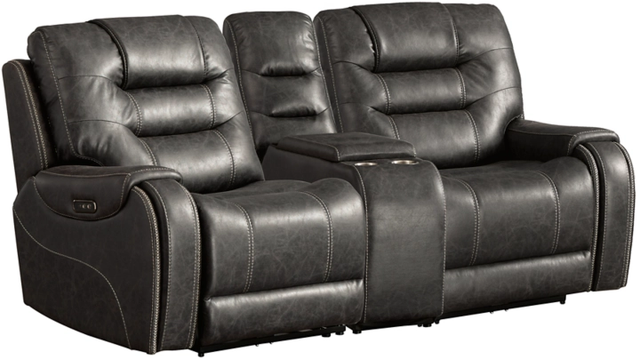 Signature Design by Ashley® Wasson 3-Piece Black Reclining Sectional-0
