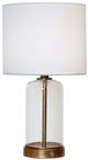 Stylecraft Painted Antique Gold Portable Rechargeable LED Lamp-3