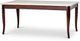 Steve Silver Co.® Marseille Marble Top Counter Table with Brown Wooden Legs -1