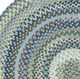 Capel Rugs Homecoming Sky Blue 7'6" Round Rug-1