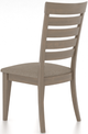 Canadel Gourmet Weathered Gray Washed Side Chair-3