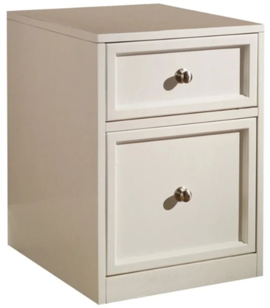 Parker House® Boca Cottage White Rolling File-0