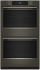 KitchenAid® 30" Black Ore Smart Double Electric Wall Oven with Assisted Cook Cycles-0